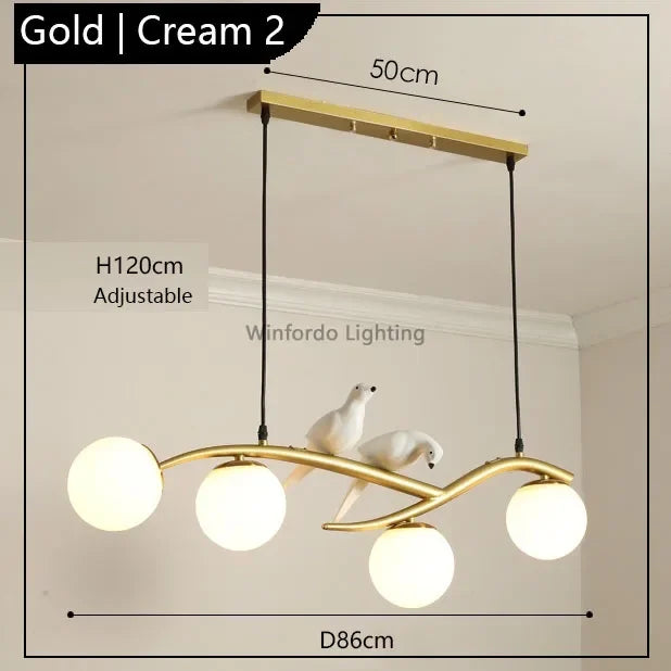 suspension design moderne forme oiseau scandinave décoratif winfordo