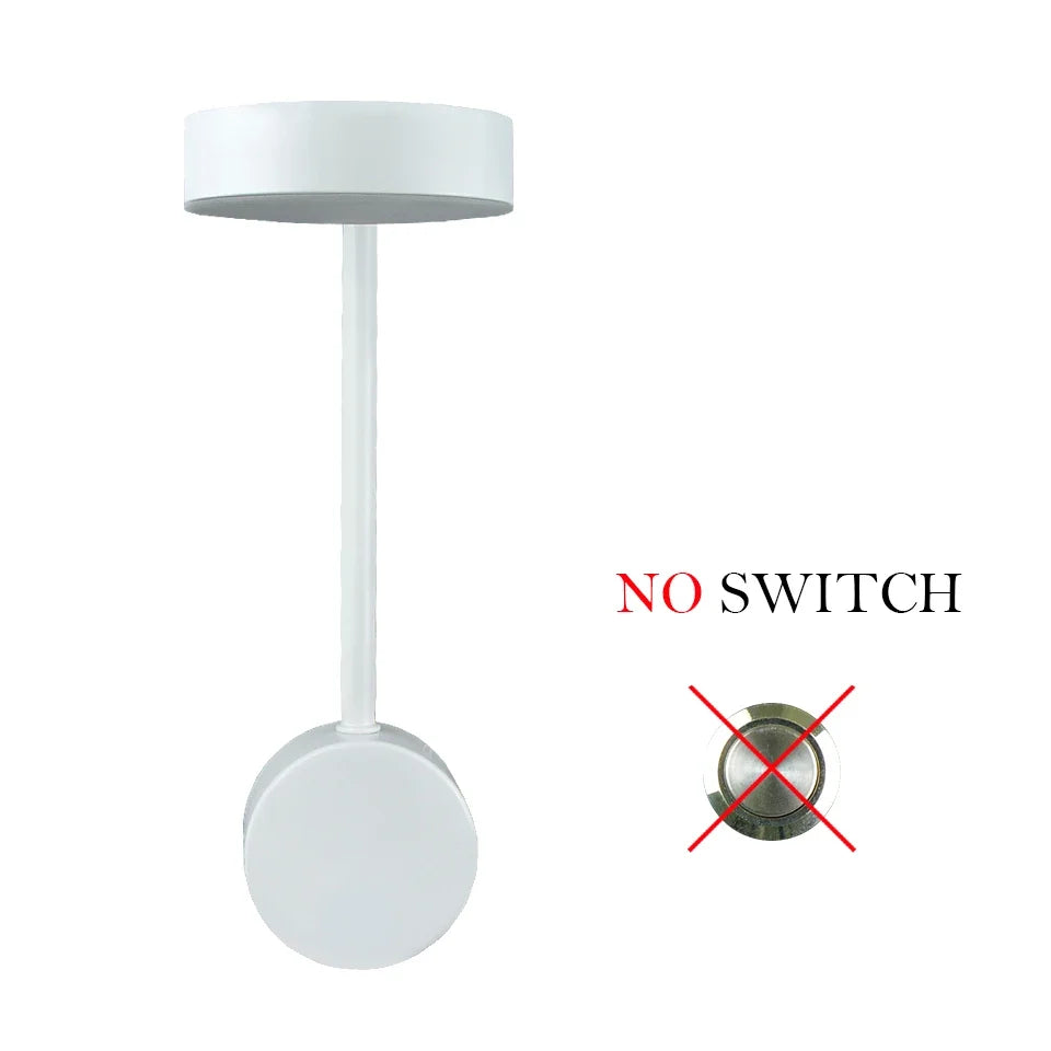 applique murale led moderne avec interrupteur rotative pour décoration maison