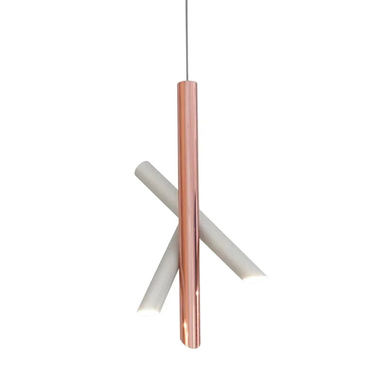 Tubes Pendant Light Creative Nordic Designer Suspension lamp Ceiling  Chandelier for Living Dining Room