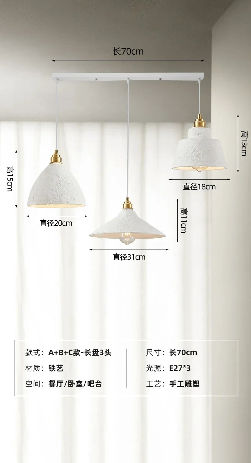 suspension artisanale wabi-sabi pour ambiance japonaise moderne
