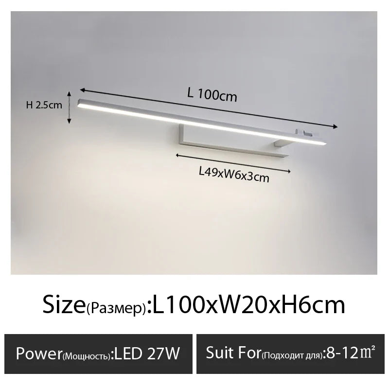 Applique murale LED moderne AC90-260V