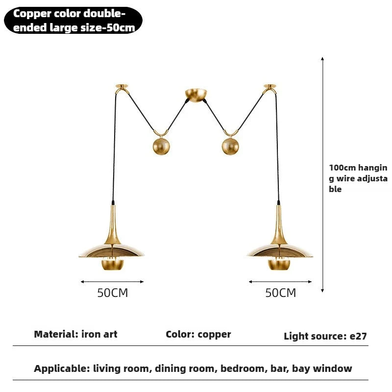 suspension soucoupe volante design pour espaces commerciaux et bars