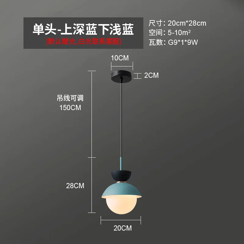 lampe de chevet moderne nordique créative pour décoration intérieure
