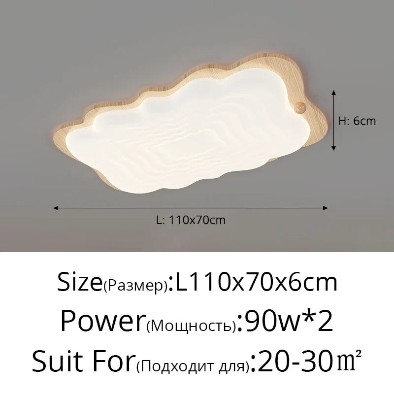 plafonnier à spectre complet moderne protection des yeux