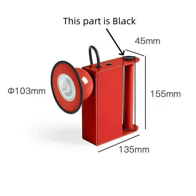 applique murale led magnétique pour diverses utilisations