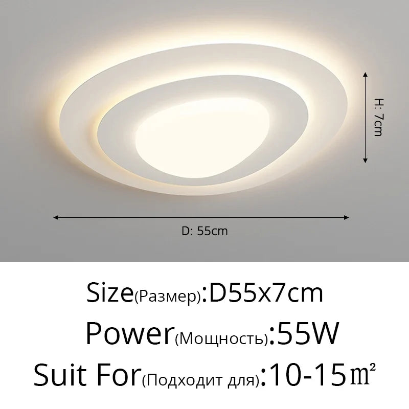 lustre led moderne créatif doux pour toute la maison
