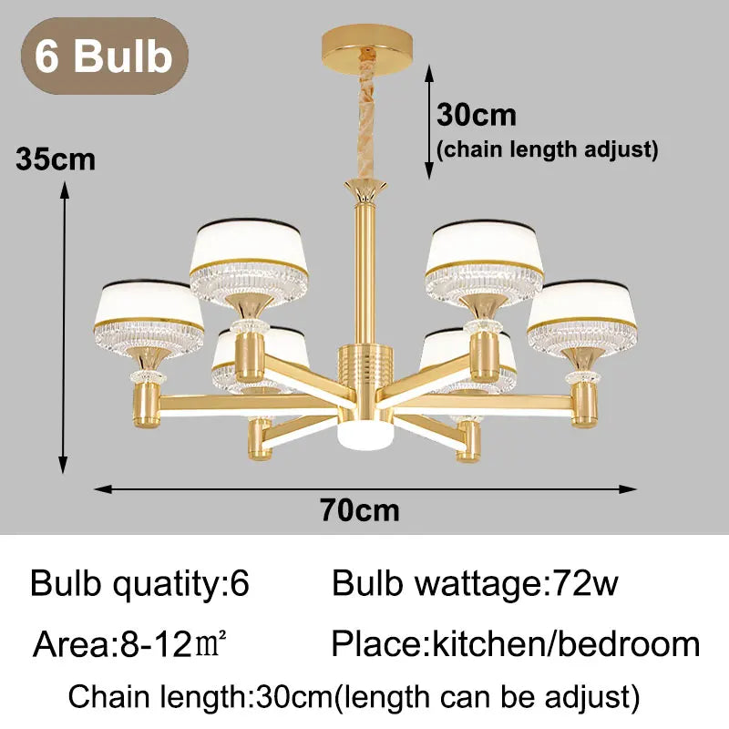 lustre moderne led design nordique pour intérieur élégant