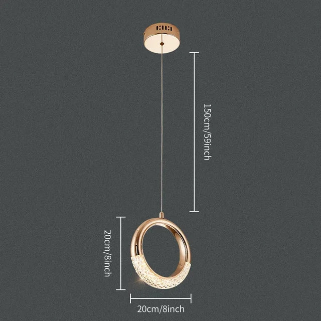 Modern Luxury Simple Ceiling Chandelier Retro Metal Bedhead Living Room Main Dining Room Bedroom Pendant Light Led Home Decor
