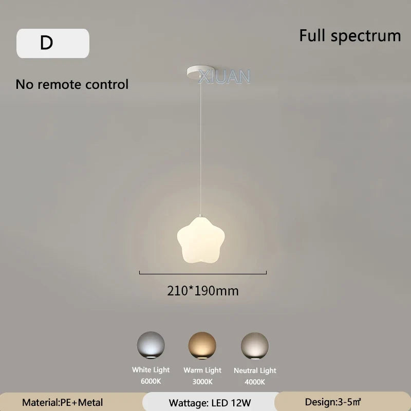 suspension modernes nuage lune étoile pour enfant