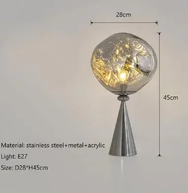 applique murale led en verre au design moderne décoratives