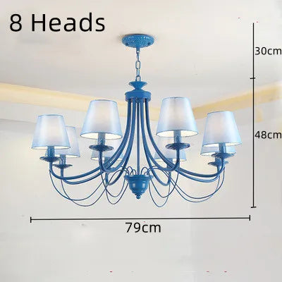 lustre en fer forgé noir et blanc design intérieur moderne