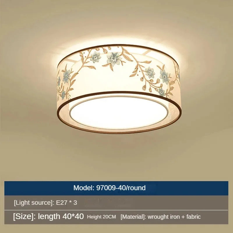 lustre chinois suspendu style moderne pour une ambiance simple