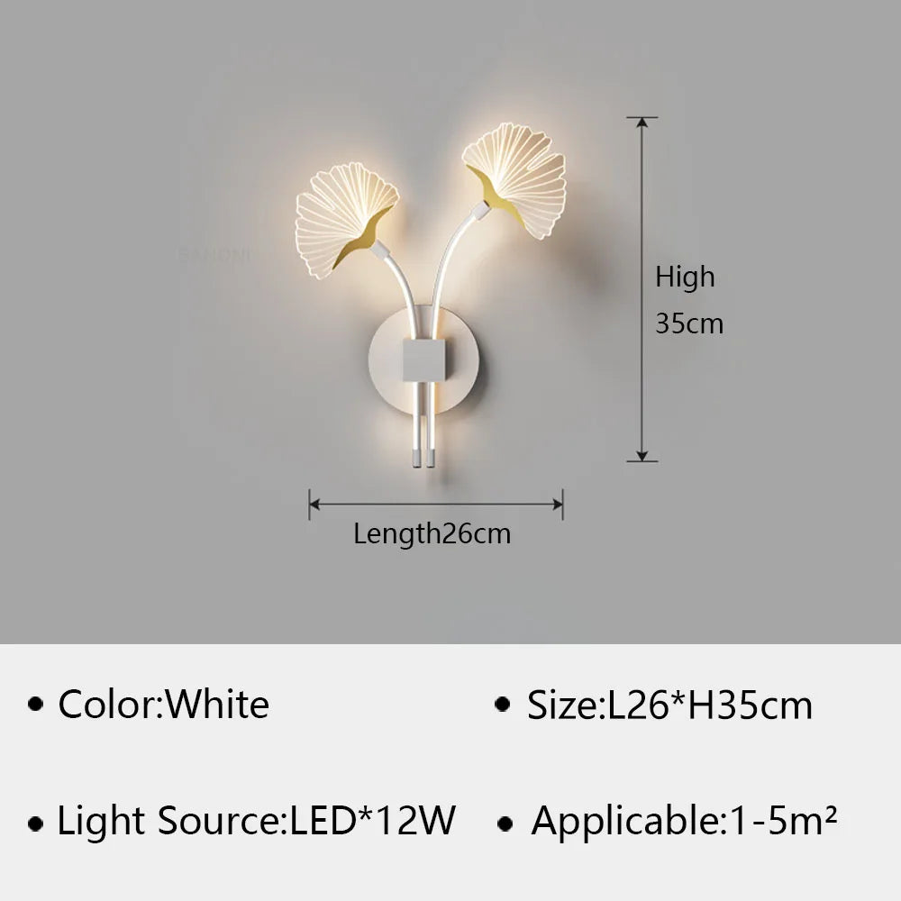 applique murale led moderne pour décoration intérieure élégante