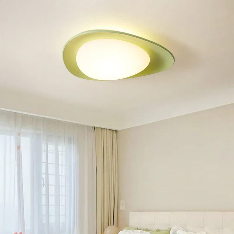 plafonnier nordique créatif en résine pour intérieur enfant et salon