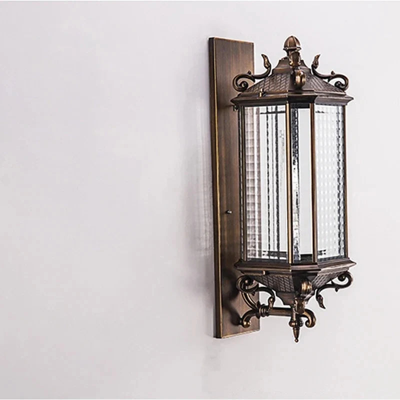 applique murale Vintage extérieur porche lumière rétro étanche E27 éclairage maison européenne porte jardin couloir extérieur