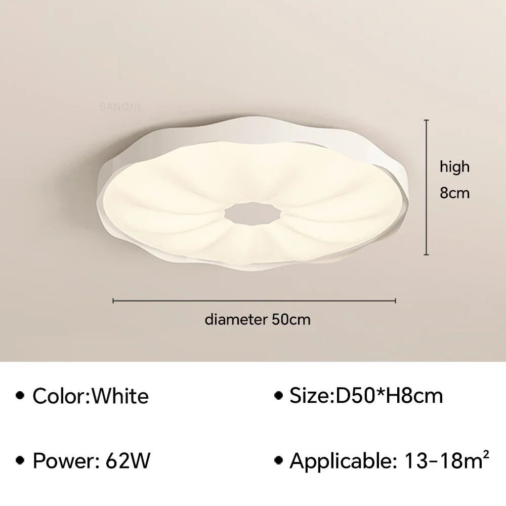 plafonnier créatif à led moderne pour décoration intérieure