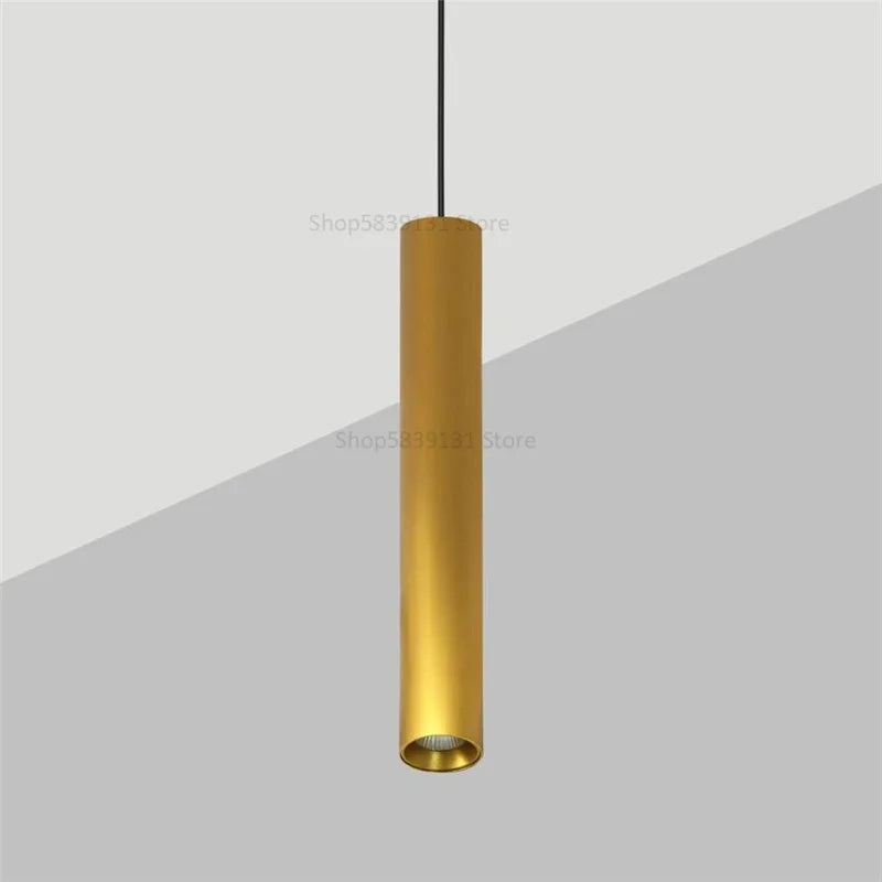 suspension moderne cylindrique pour décoration intérieure nordique