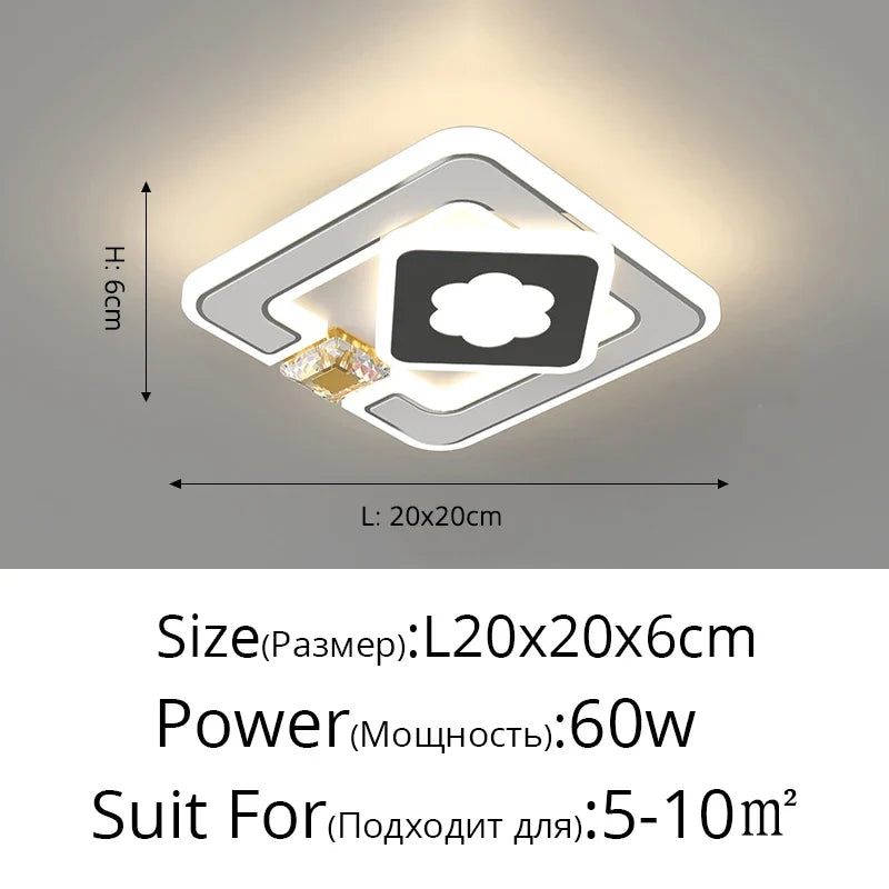 allée nordique led lumières de luxe personnalité créative