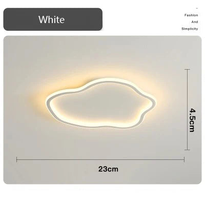 plafonnier moderne nuage atmosphérique créatif pour intérieur minimaliste