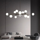 lustre moderne en verre suspendu pour décoration maison