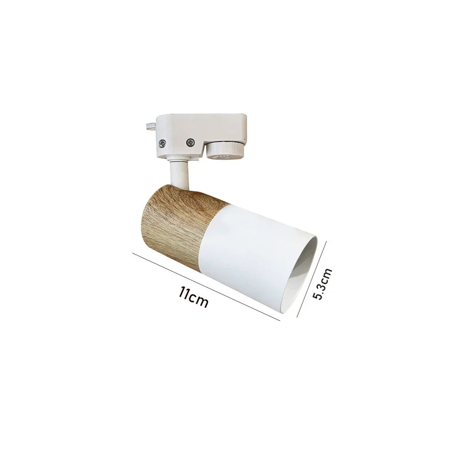 plafonnier sur rail avec éclairage led