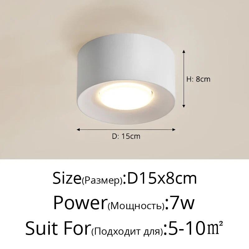minimaliste spot led spot sans lumière principale