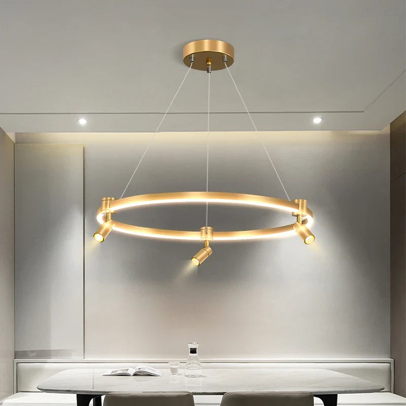 lustre postmoderne créatif multi angle pour hôtel boutique
