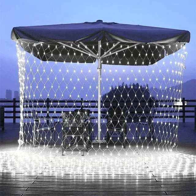 guirlande lumineuse de noël à led pour décorations festives et jardin