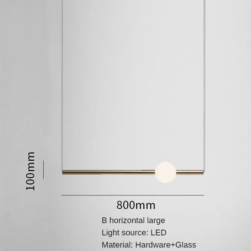 suspension led design pour décoration intérieure moderne
