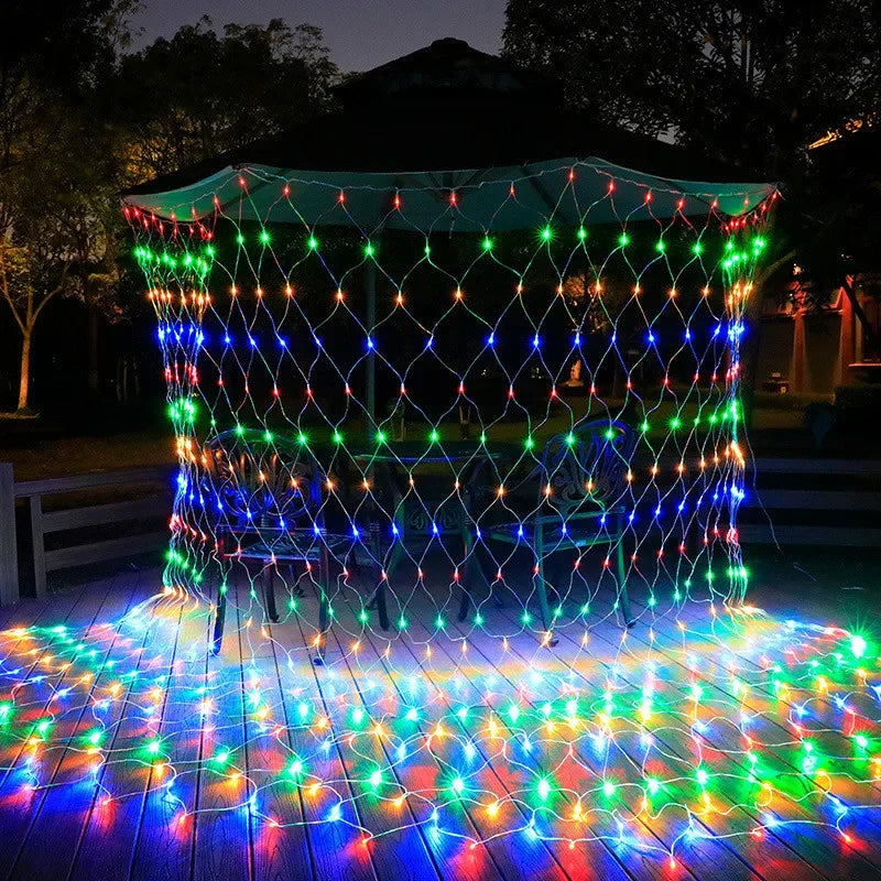 guirlande lumineuse de noël à led pour décorations festives et jardin