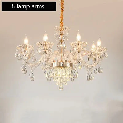 lustre en cristal design pour un éclairage élégant et raffiné