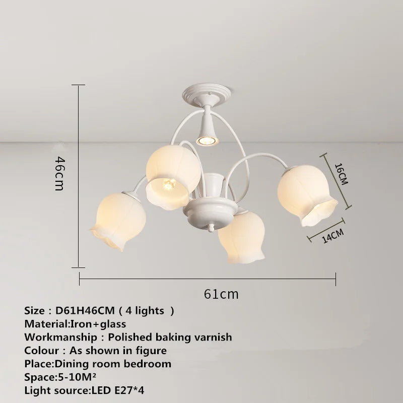 2023 Modern Green Hanging Ceiling Lamp LED Creative Aromatherapy Candle Design Pendant Chandelier Light For Home Bedroom