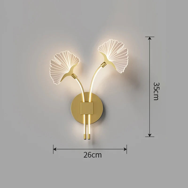 applique murale led moderne pour décoration intérieure élégante