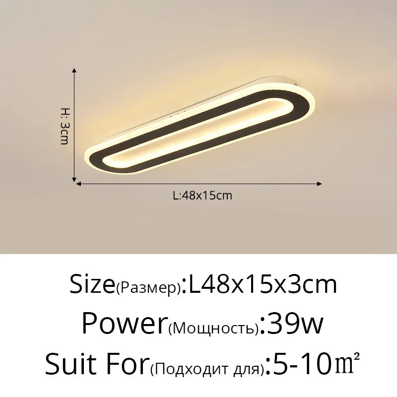 lustre nordique led simple moderne créatif balcon
