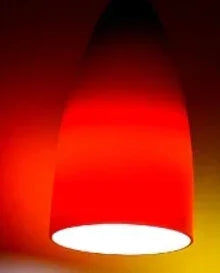lustre suspendu en verre dépoli pour décoration moderne de la maison