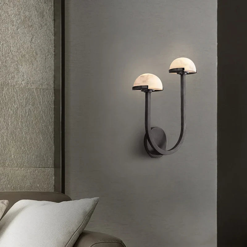 applique murale en marbre naturel au style nordique américain