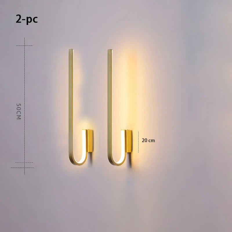 Applique murale Led moderne de chevet