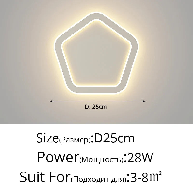 lampe led murale nordique créative simple moderne