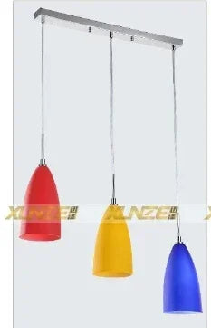lustre suspendu en verre dépoli pour décoration moderne de la maison