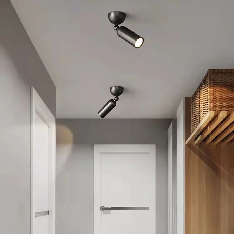 applique murale led en laiton moderne rotative avec gradation