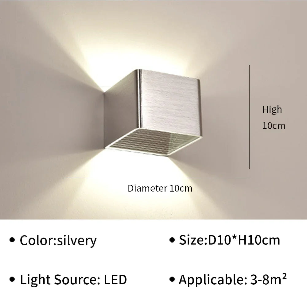 applique murale led moderne pour décoration intérieure élégante