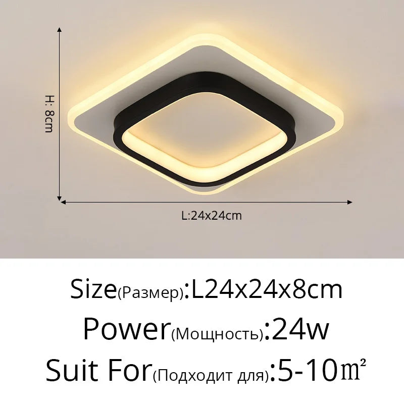 lustre nordique led simple moderne créatif balcon