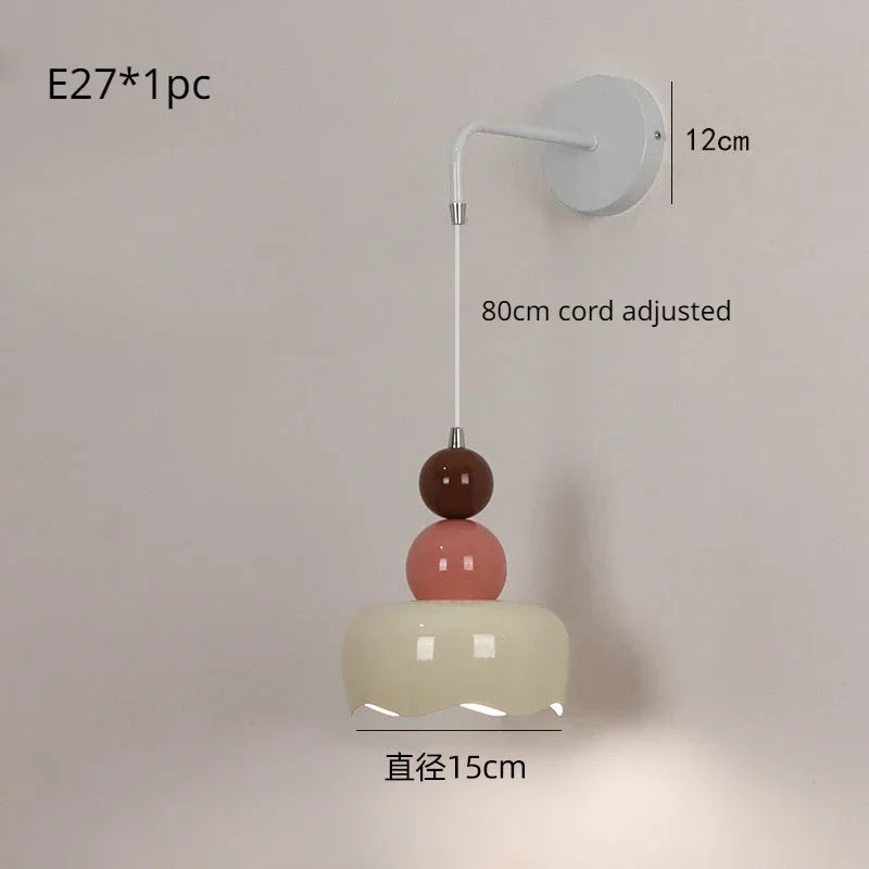 suspension florale style crème pour une ambiance chaleureuse