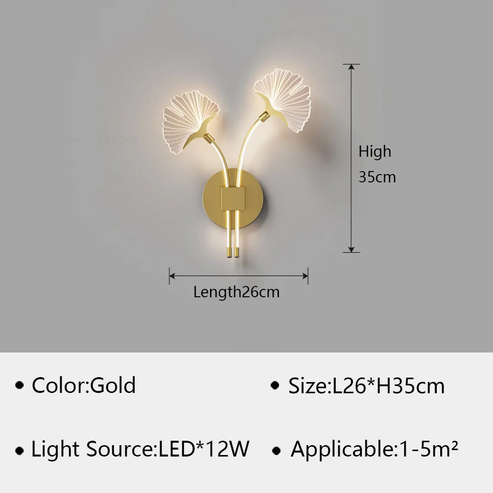 applique murale led moderne pour décoration intérieure élégante