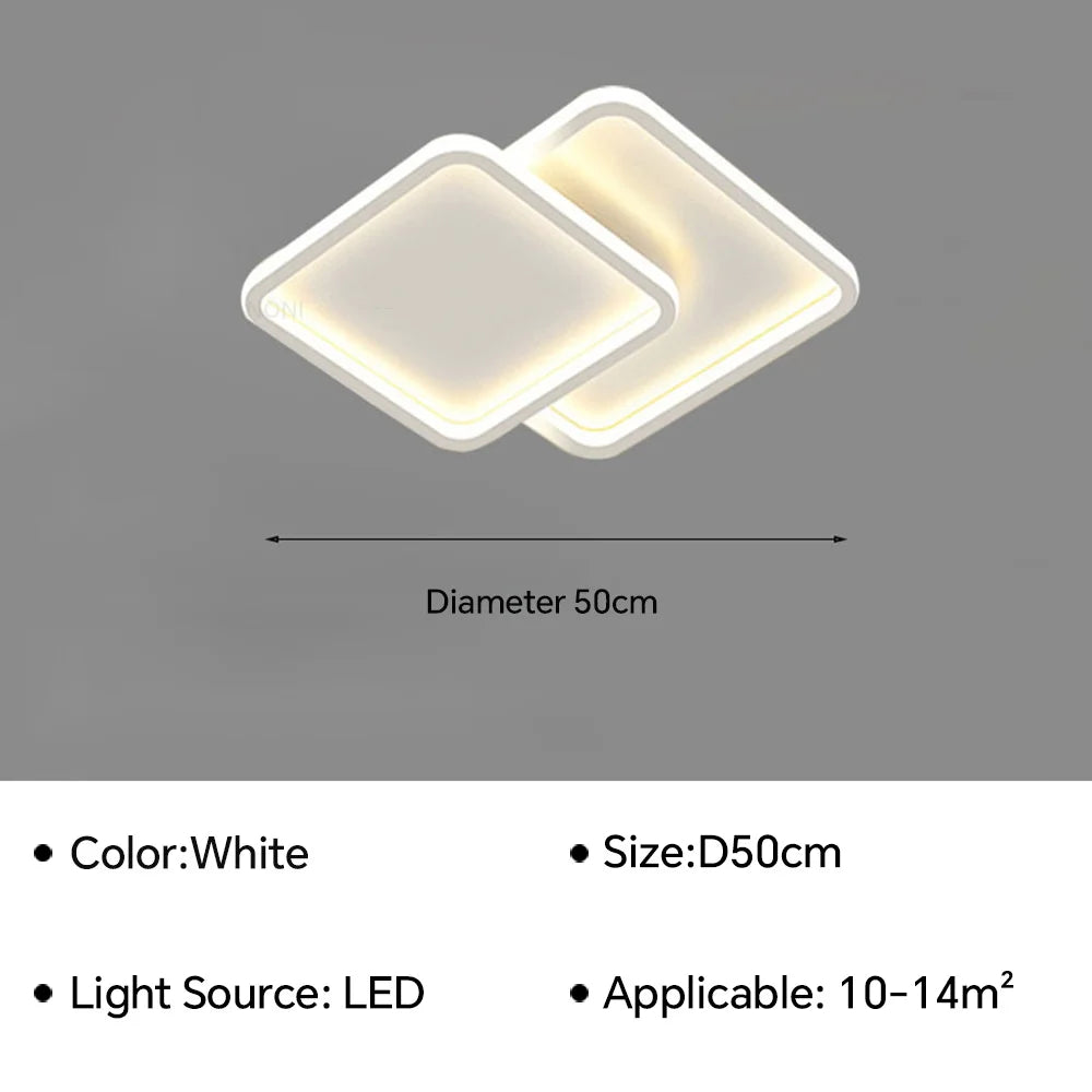 plafonnier led moderne pour une décoration intérieure élégante