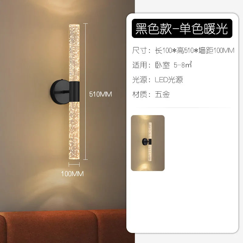 Applique Murale Cristal LED Haut/Bas