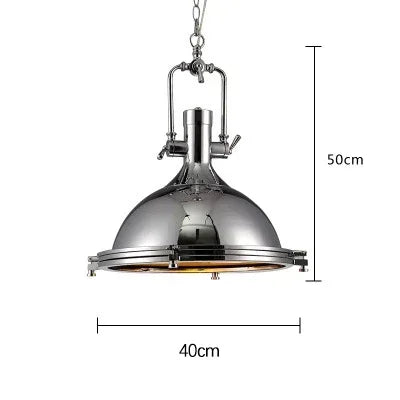 suspension rétro en métal industriel pour décoration intérieure