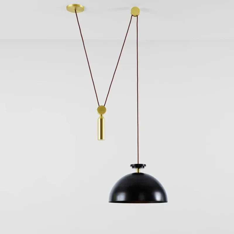 Suspension de plafond de forme réglable de concepteur bricolage combiné en métal chambre salon Table à manger décor éclairage LED luminaire suspendu