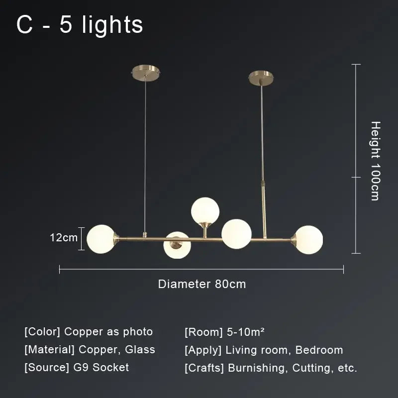 plafonnier led suspendu design nordique moderne éclairage intérieur décoratif