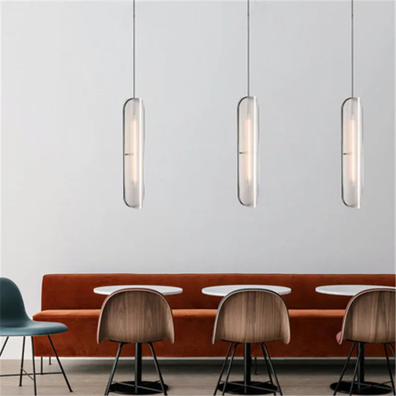 suspension led moderne avec cordon chaud réglable